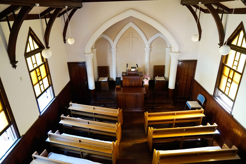 2015年3月保存改修後の礼拝堂